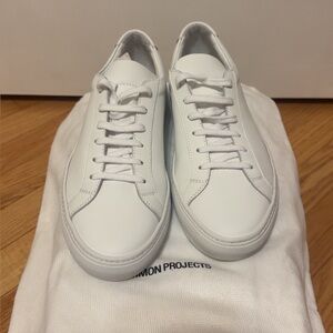 Brand New Common Projects Achilles Premium White Sneakers